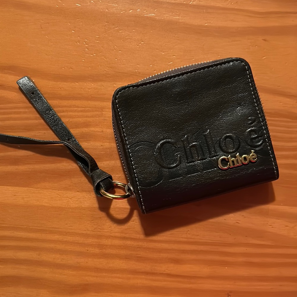 Vintage dark brown Chloe wallet
